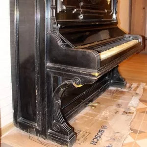 Старинное пианино Я. Беккер (J. Bekker) 1896 г.
