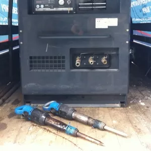 Аренда,  услуги компрессора 5м3/мин с пневмомолотками