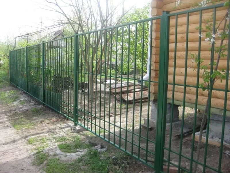 Кованые ворота,  заборы,  перила,  оградки - изготовление в Новосибирске. 5