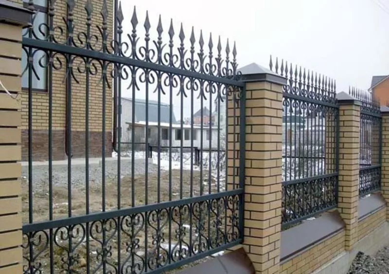 Кованые ворота,  заборы,  перила,  оградки - изготовление в Новосибирске. 8