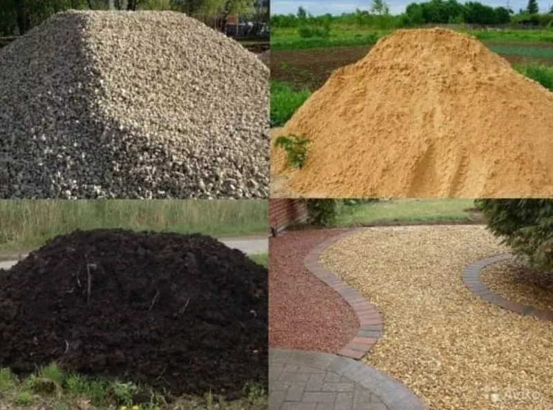 Доставка песка,  щебня,  земли 3